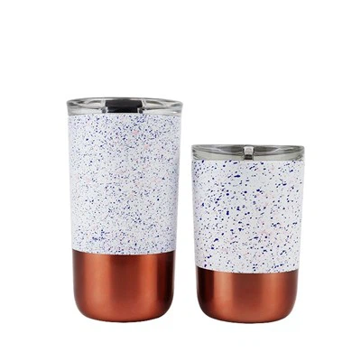 350 ml de xícara de café em aço inoxidável com tampa